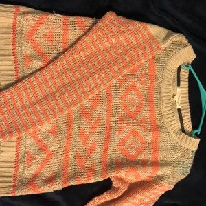 Patterned sweater